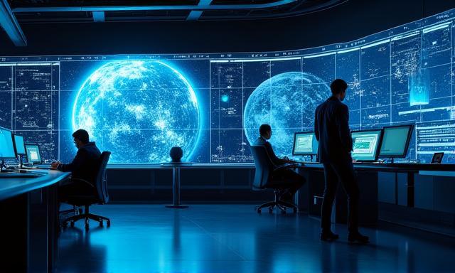 Stellartrek Navigatie hoofdkantoor interieur